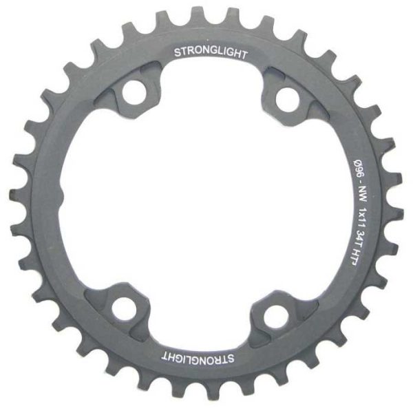 Stronglight Ht3 4b Shimano Xtr 9000/9020 96 Bcd Chainring Grijs 30t