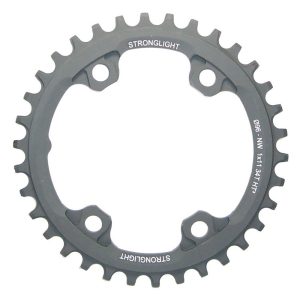 Stronglight Ht3 Exterior 4b 96 Shimano 9000/9020 Chainring Zilver 34t