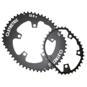 Stronglight Osymetric 4b Shimano Dura Ace 9100 110 Bcd Chainring Grijs 52/38t