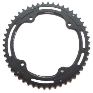 Stronglight Type Exterior 4b Campagnolo 145 Bcd Chainring Zwart 50t