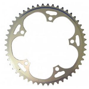 Stronglight Type Exterior 5b Campagnolo 135 Bcd Chainring Zilver 46t