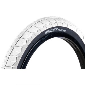 Sunday Current V2 20'' X 2.40 Rigid Urban Tyre Zilver 20'' x 2.40