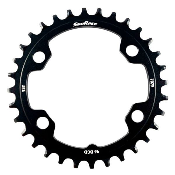 Sunrace Mx04 104 Bcd Chainring Zilver 34t
