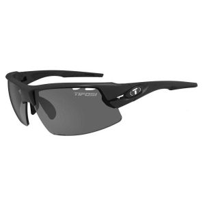 Tifosi Crit Interchangeable Sunglasses Zwart Smoke/CAT3 + AC Red/CAT2 + Clear/CAT0