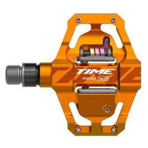 Time Speciale 10 Small Pedals With Atac Standard Cleats Goud