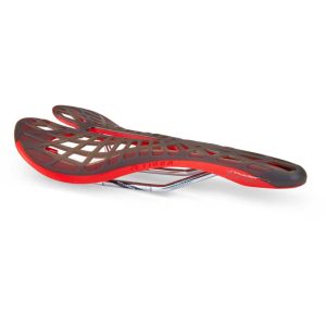Tioga Spyder Twin Tail 2 Carbon Hts Saddle Rood 135 mm