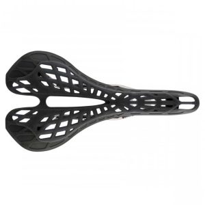 Tioga Spyder Twin Tail 2 Crmo Saddle Zilver 135 mm