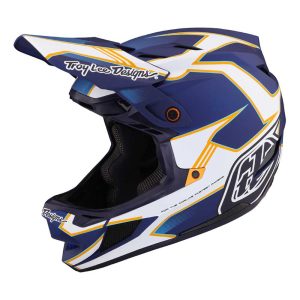 Troy Lee Designs D4 Composite Mips Downhill Helmet Blauw M