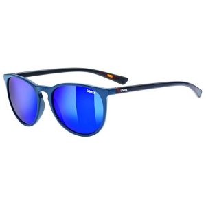 Uvex Lgl 43 Mirror Sunglasses Zwart Mirror Blue/CAT3