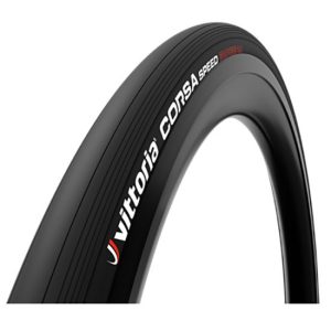 Vittoria Corsa Speed Tubular 700c X 25 Road Tyre Zwart 700C x 25