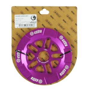 Wildcat Freestyle Bmx Sprocket With Chain Guard Transparant 1v / 28t