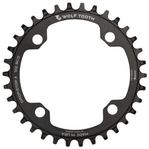 Wolf Tooth 102 BCD Chainring For XTR M960 - Black / 32 / 4 Arm, 102mm