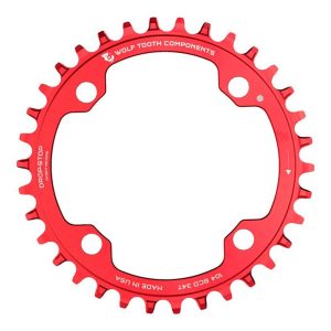 Wolf Tooth 104 Bcd Chainring Zilver 30t