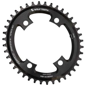 Wolf Tooth 107 Bcd Oval Chainring Zilver 38t