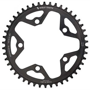 Wolf Tooth 5b 110 Bcd Chainring Zilver 46t