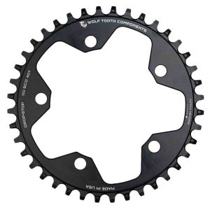 Wolf Tooth 5b 110 Bcd Chainring Zwart 38t