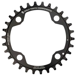 Wolf Tooth 94 Bcd Chainring Zwart 30t