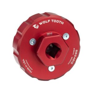 Wolf Tooth Bottom Bracket Tool - Red / 46mm / 12 Notch