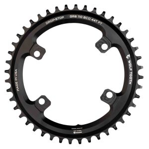Wolf Tooth Grx 110 Bcd Chainring Zilver 44t