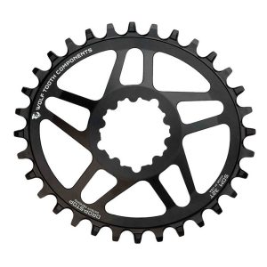 Wolf Tooth Gxp Oval Chainring Zilver 42t