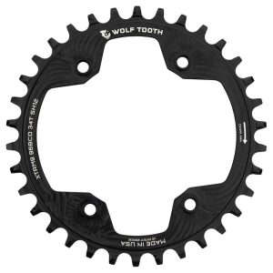 Wolf Tooth M9000 Shimano 12s 96 Bcd Chainring Zwart 32t