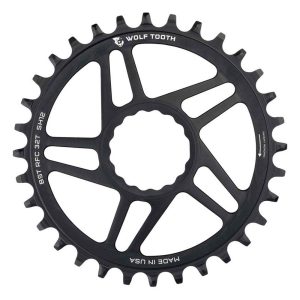 Wolf Tooth Race Face Boost Direct Mount Chainring Zwart 30t