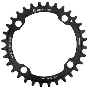 Wolf Tooth Shimano 104 Bcd Chainring Zwart 32t