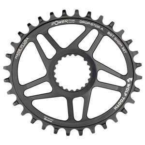 Wolf Tooth Shimano 12s Boost Direct Mount Oval Chainring Zwart 34t