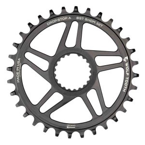 Wolf Tooth Shimano Dm Drop Stop Chainring Zilver 34t