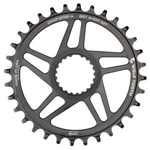 Wolf Tooth Shimano Dm Mount Drop Stop St Chainring Zilver 30t