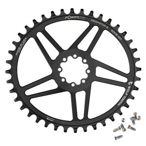 Wolf Tooth Sram Axs 8b Direct Mount Oval Chainring Zwart 38t