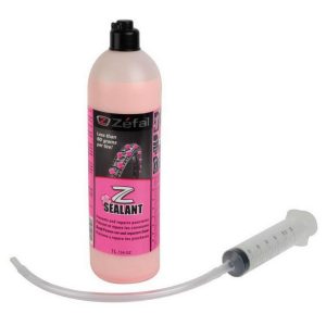 Zefal Z 1l With Syringe Prevents Punctures 3 Mm Tubeless Sealant Roze