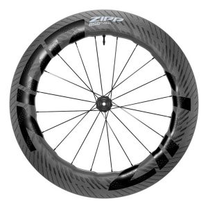 Zipp 858 Nsw Cl Disc Tubeless Road Front Wheel Zilver 12 x 100 mm