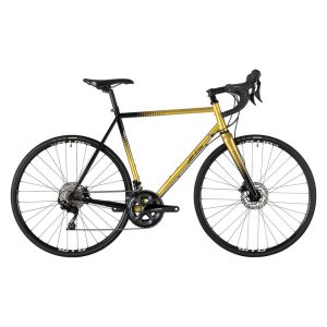 All-City Zig Zag Road Bike (Golden Leopard) (Shimano 105) (Steel Frame) (46cm)