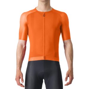 Castelli Aero Race 7.0 Short Sleeve Cycling Jersey - SS24 - Brilliant Orange / XSmall