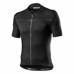 Castelli Classifica Short Sleeve Cycling Jersey - SS22 - Light Black / Small