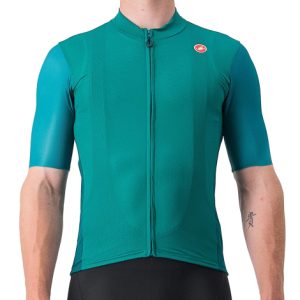 Castelli Endurance Elite Short Sleeve Cycling Jersey - SS23 - Quetzal Green / Medium