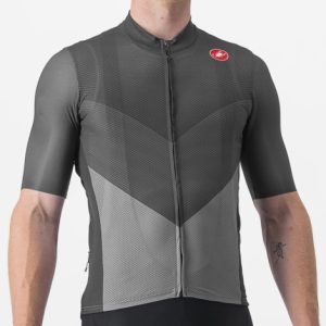 Castelli Endurance Pro 2 Short Sleeve Cycling Jersey - SS23 - Dark Grey / Small