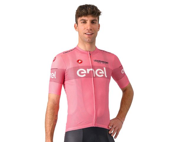 Castelli #Giro107 Classification Short Sleeve Jersey (Rosa Giro) (S)