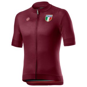 Castelli Italia 20 Short Sleeve Cycling Jersey - SS21 - Sangria / Small