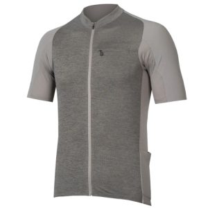 Endura GV500 Reiver Short Sleeve Cycling Jersey - Fossil / Small