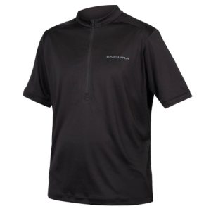 Endura Hummvee II Short Sleeve Cycling Jersey - Black / Small