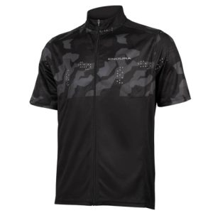 Endura Hummvee Ray Short Sleeve Cycling Jersey - Black / Small