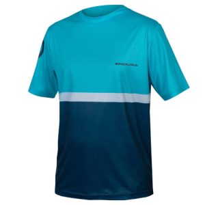 Endura SingleTrack Core II Short Sleeve Cycling Jersey - Blueberry / Small