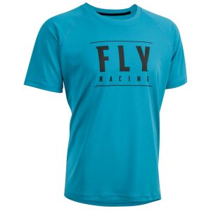 Fly Racing Action Short Sleeve Jersey (Blue/Black) (M)