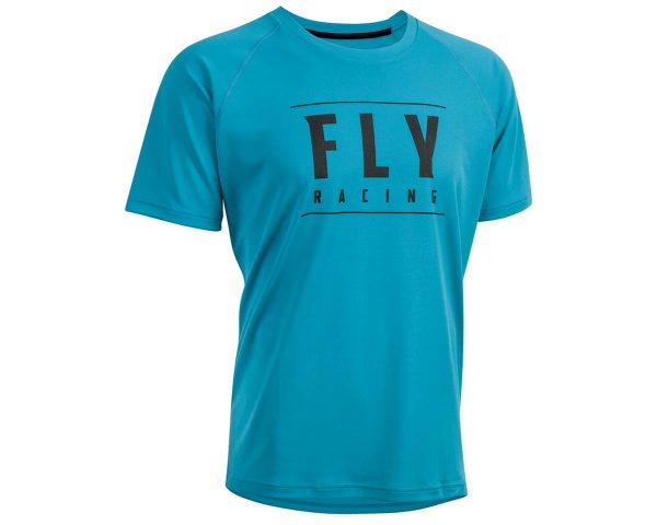 Fly Racing Action Short Sleeve Jersey (Blue/Black) (M)