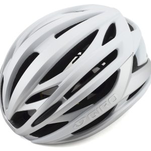 Giro Syntax MIPS Road Helmet (Matte White/Silver) (XL)