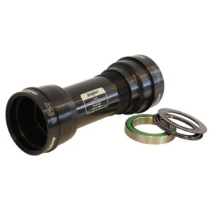 Hope Press Fit 46 Bottom Bracket - Black / PF46 / Steel Bearings / 73mm / 30mm Axle / External Bearing