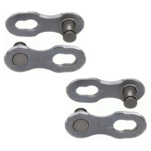 KMC Missing Link 10 Speed E-Bike Chain Links - Card Of 2 - Silver / 10 Speed / Shimano / KMC / Card Of 2