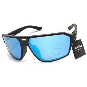Kayak Sunglasses Transparant Blue Mirror/CAT3